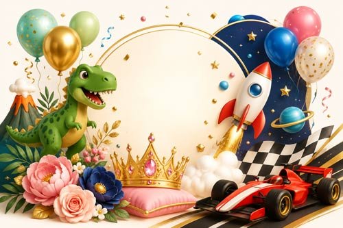 All birthday invitation themes